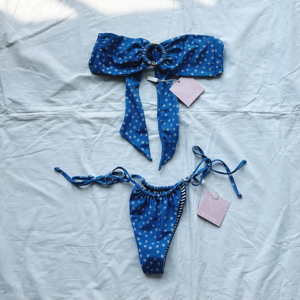 NWT Rove Swimwear Bikini Bottom SAMPLE - XS